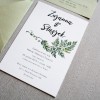 Fern Leaf - zaproszenie ślubne